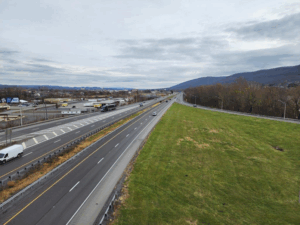 I-180/US-15/US-220 highway interchange in Williamsport